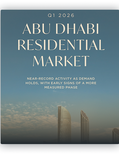 Abu Dhabi Residential Market Report